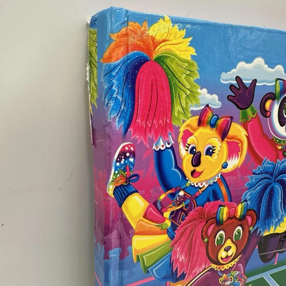 VTG Lisa Frank Cheerleader Bears Diary‎ Journal 90's